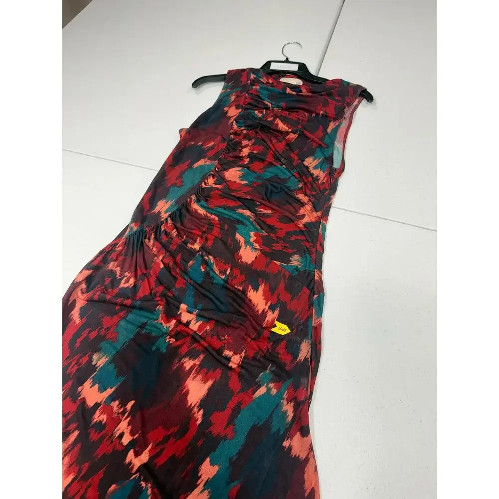 Ulla Johnson Livia multicolor ruched maxi Dress Medium - Picture 5 of 8
